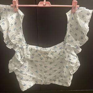 Dollskill Sugar Thrillz Floral Ruffle Skirt Medium SET